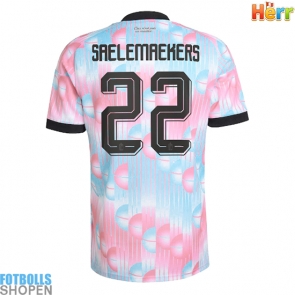 Billiga Belgien Alexis Saelemaekers #22 Bortatröja VM 2026 Kortärmad